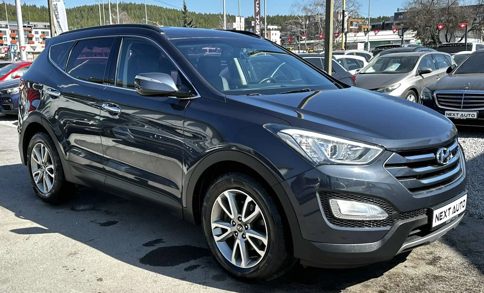 Hyundai Santa fe 2.2CRDI 200HP AWD KEYLESS ОБДУХВАНЕ EU5B, снимка 3 - Автомобили и джипове - 53797486