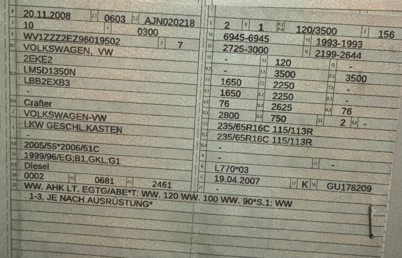 VW Crafter Crafter , снимка 14 - Бусове и автобуси - 52678783