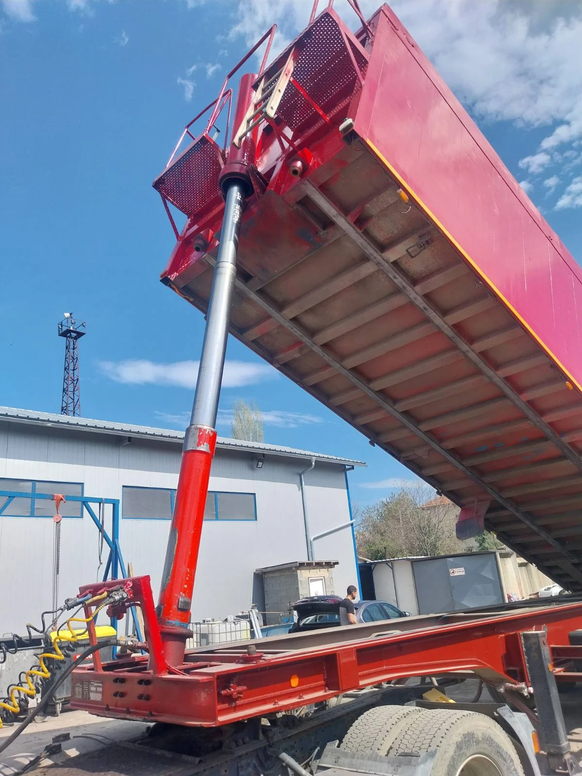 Полуремарке Stas 039 3 FAK, снимка 4 - Ремаркета - 54257940