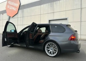 BMW 330 Нави, кожа, панорама, м пакет, снимка 8