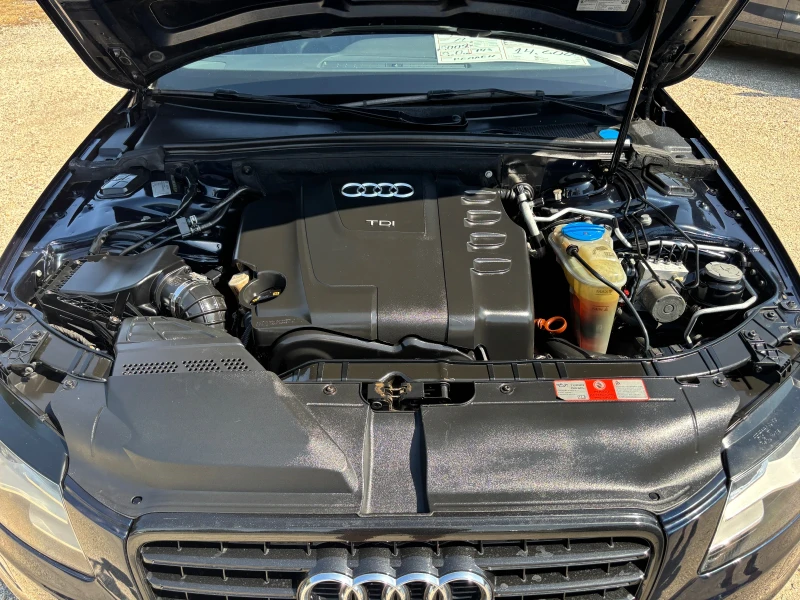 Audi A4 2009+ 2.0TDI140+ LED+ АВТОМАТ-S-LAIN+ F1, снимка 16 - Автомобили и джипове - 50821535