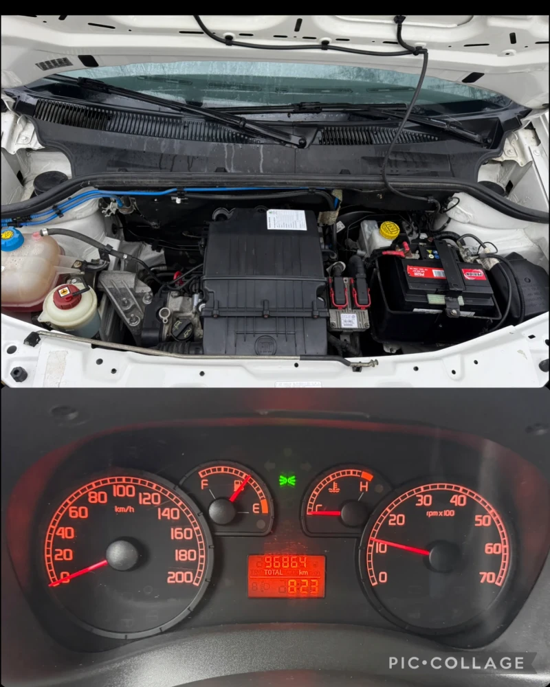 Fiat Doblo * MAXi* 1.4i 78kc 96000km * Facelift* , снимка 16 - Автомобили и джипове - 53227498