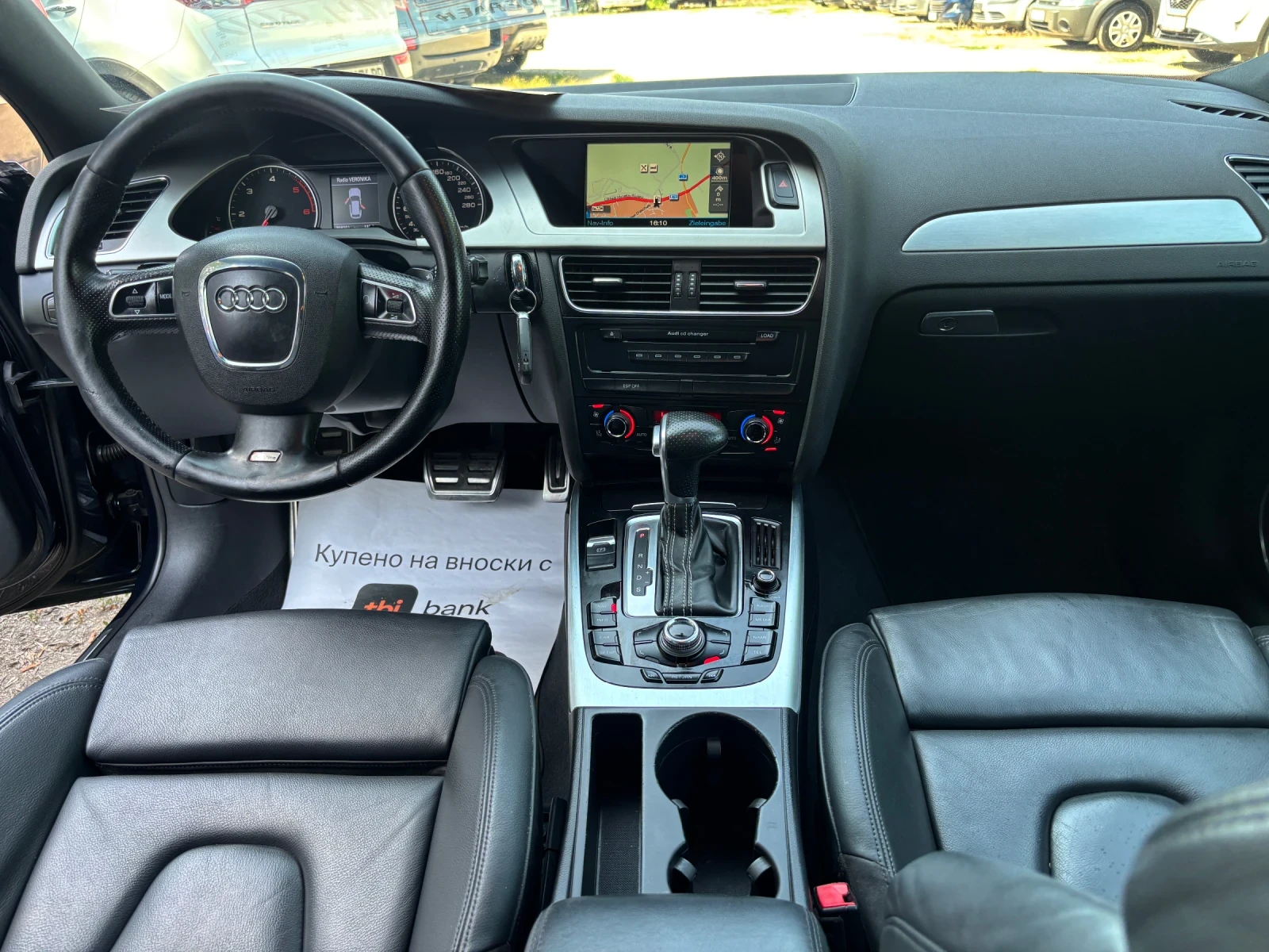 Audi A4 2009+ 2.0TDI140+ LED+ -S-LAIN+ F1 | Mobile.bg   16