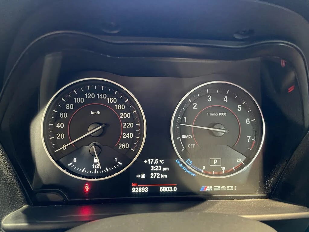 BMW 240 I * M-Package* * HeadUp* AвтоКредит* (ЦЕНА ДО БГ), снимка 11 - Автомобили и джипове - 53861469