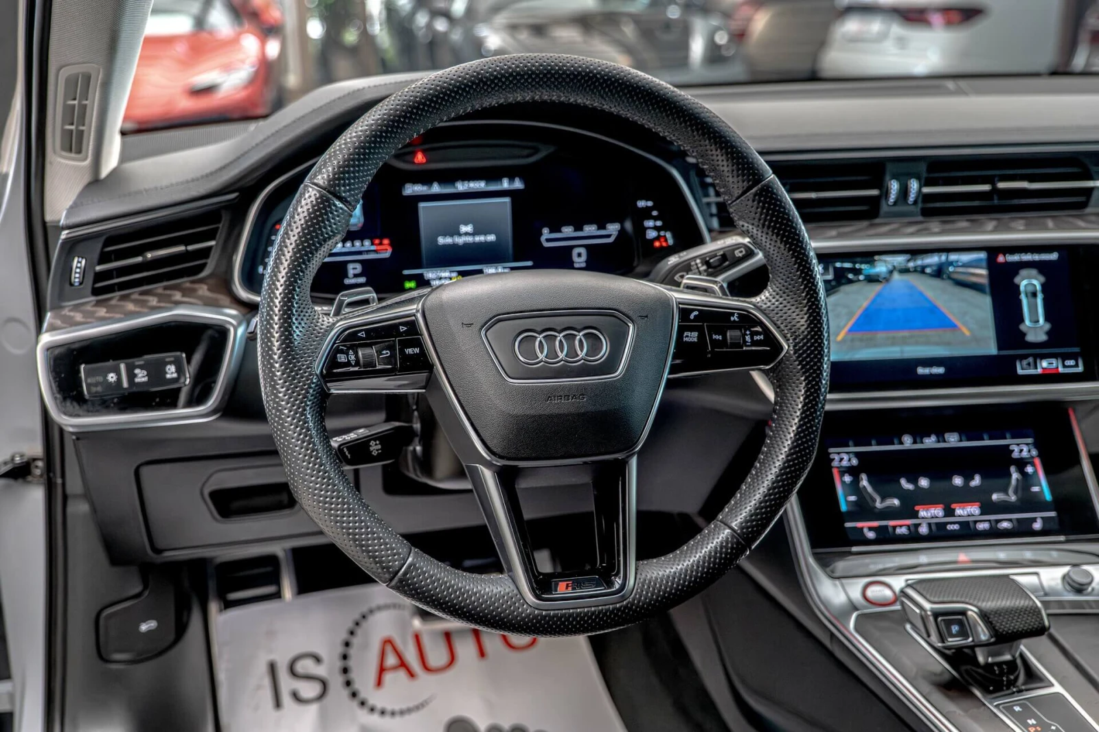 Audi Rs6 4.0TFSI/Керамика/Мемоry/Камера/Quattro/Ambient, снимка 9 - Автомобили и джипове - 54463973