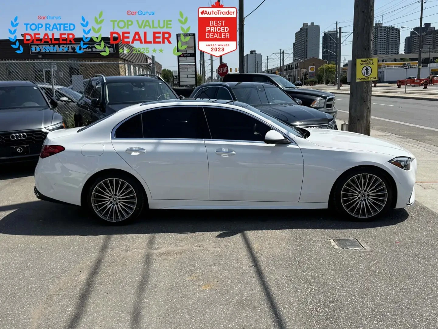 Mercedes-Benz C 300 AMG PKG BURMESTER ЦЕНА ДО БЪЛГАРИЯ АВТОКРЕДИТ, снимка 3 - Автомобили и джипове - 55589352