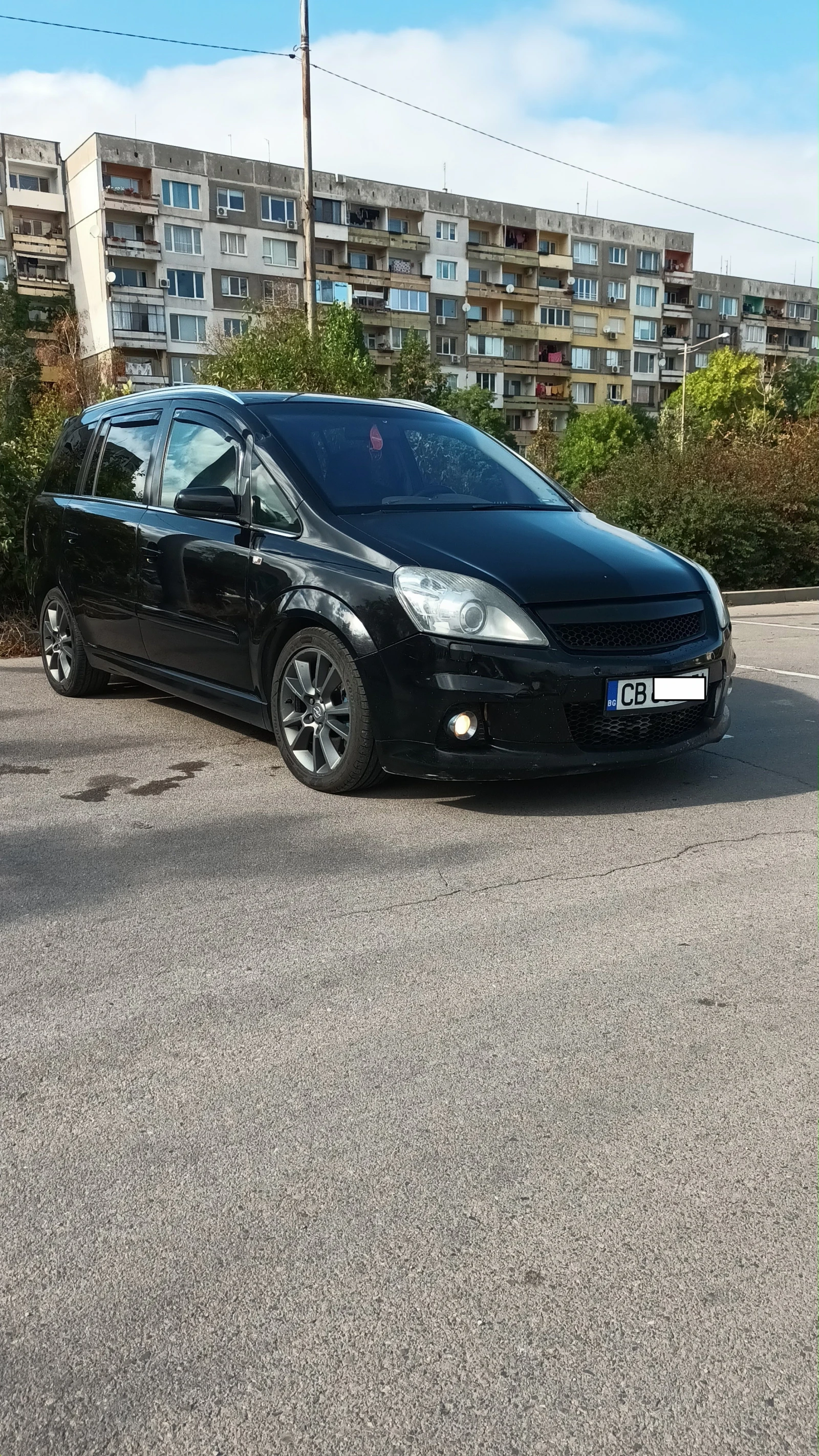 Opel Zafira 2.0T, OPC, ГАЗ