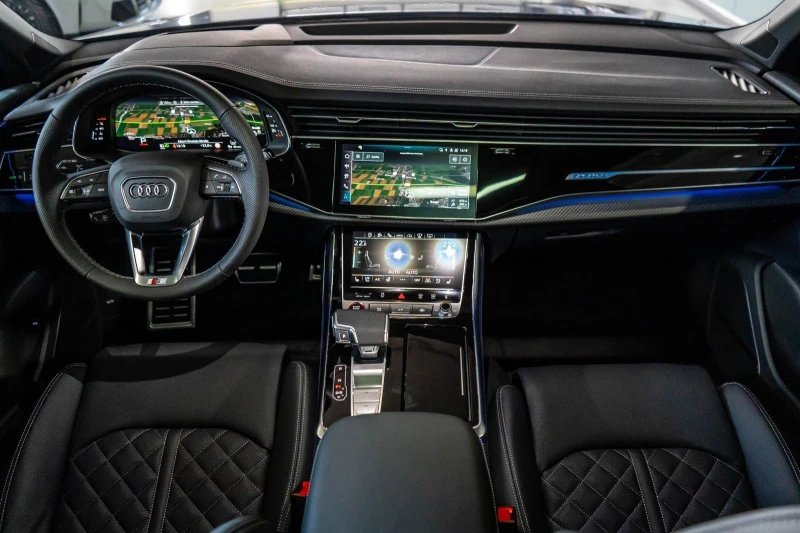 Audi SQ7 FACELIFT/ABT 650HP/CARBON/B&O/PANO/MATRIX/HEAD UP/, снимка 14 - Автомобили и джипове - 51062723