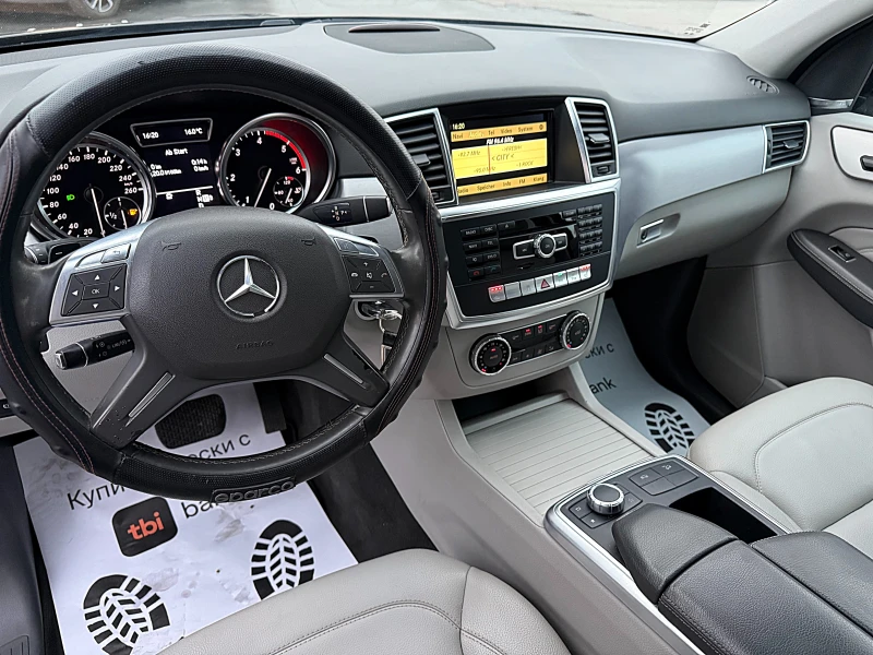 Mercedes-Benz ML 350 AMG SPORT OPTIK-LED-NAVI-KAMERA-ПОДГРЯВАНЕ-ГЕРМАНИ, снимка 10 - Автомобили и джипове - 52058261