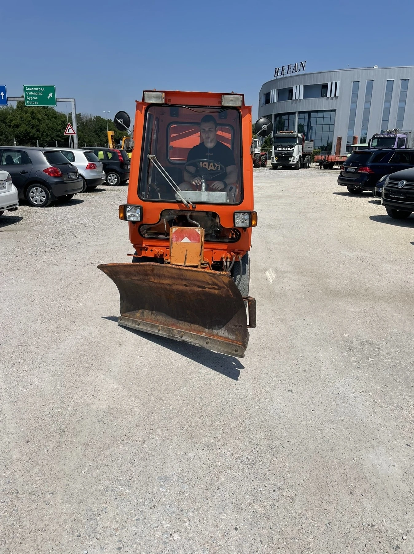 Mercedes-Benz UNIMOG 4x4, Самосвал, Гребло, ,  - изображение 7