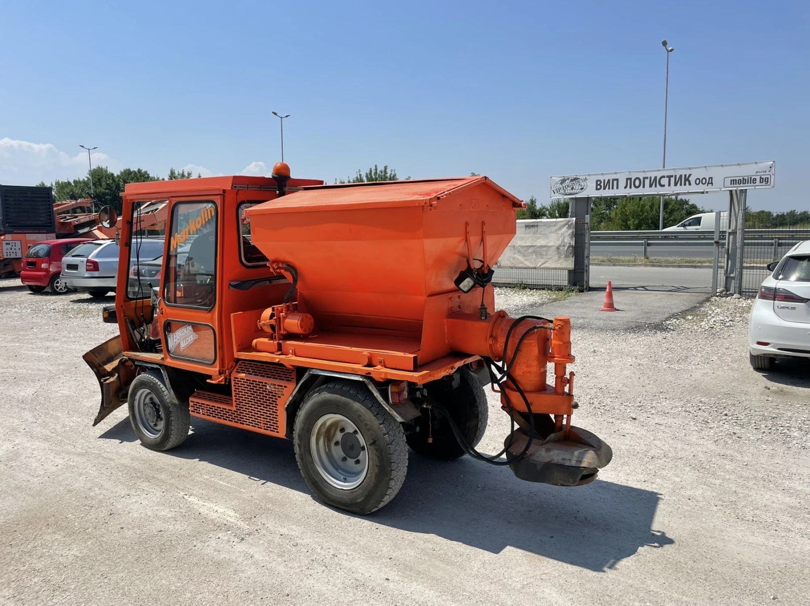 Mercedes-Benz UNIMOG 4x4, Самосвал, Гребло, ,  - изображение 4