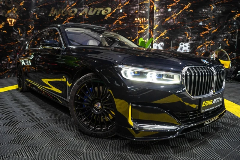 BMW 760 B7 ALPINA INDIVIDUAL ПАНО H&K HUD ЛИЗИНГ 100%, снимка 4 - Автомобили и джипове - 53490336