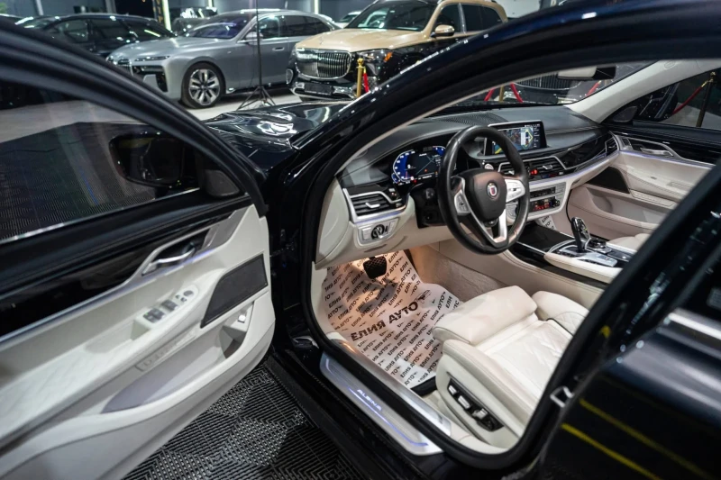 BMW 760 B7 ALPINA INDIVIDUAL ПАНО H&K HUD ЛИЗИНГ 100%, снимка 11 - Автомобили и джипове - 53490336