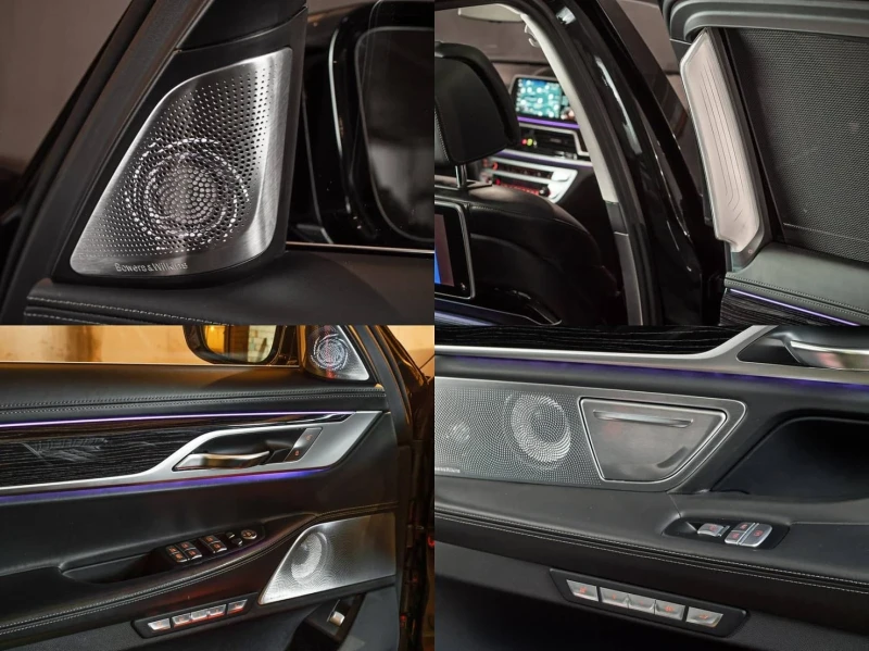 BMW 740 LONG, BOWERS/WILKINS, TABLETS, FULL, снимка 9 - Автомобили и джипове - 53587814