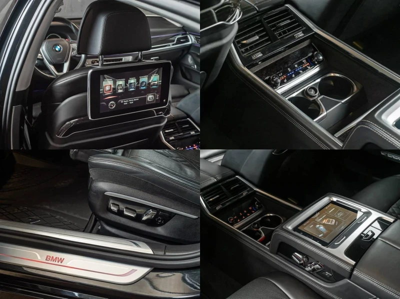 BMW 740 LONG, BOWERS/WILKINS, TABLETS, FULL, снимка 11 - Автомобили и джипове - 53587814