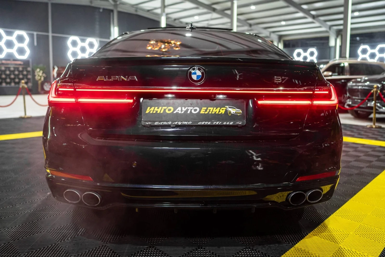 BMW 760 B7 ALPINA INDIVIDUAL ПАНО H&K HUD ЛИЗИНГ 100% - изображение 8