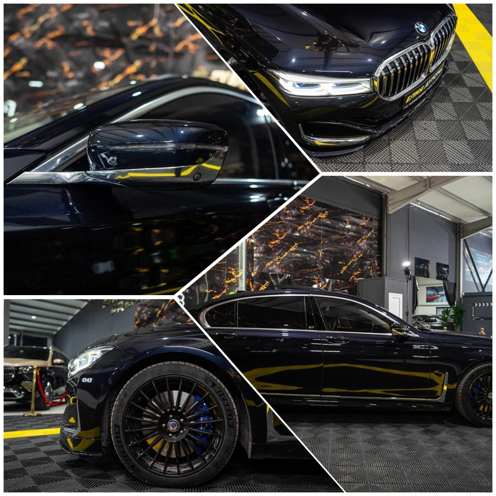 BMW 760 B7 ALPINA INDIVIDUAL ���� H&K HUD ������ 100% | Mobile.bg � ����������� 17