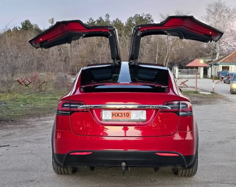 Tesla Model X X90D Гаранция, Безплатно Зареждане, снимка 10 - Автомобили и джипове - 48431381