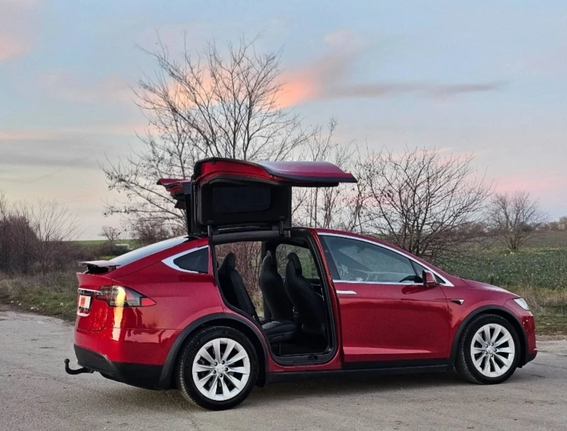 Tesla Model X X90D Гаранция, Безплатно Зареждане, снимка 5 - Автомобили и джипове - 48431381