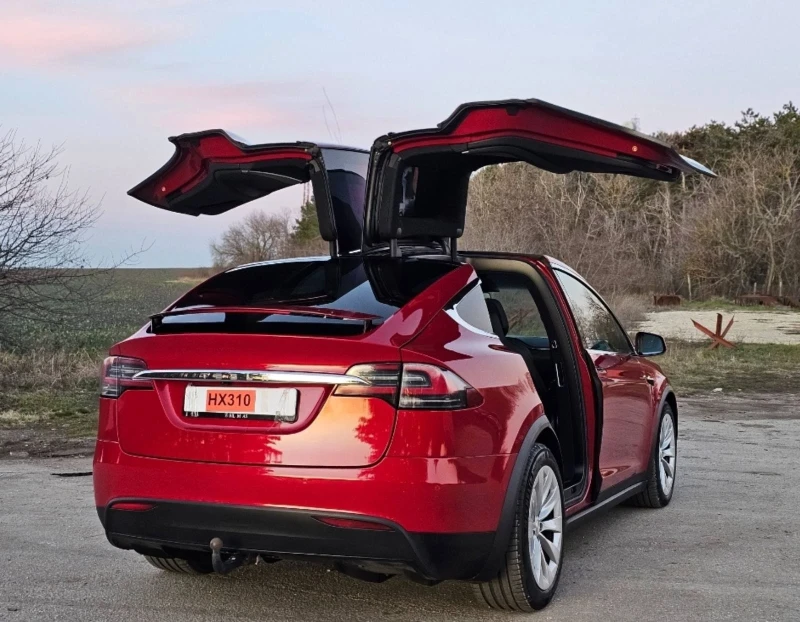 Tesla Model X X90D Гаранция, Безплатно Зареждане, снимка 7 - Автомобили и джипове - 48431381