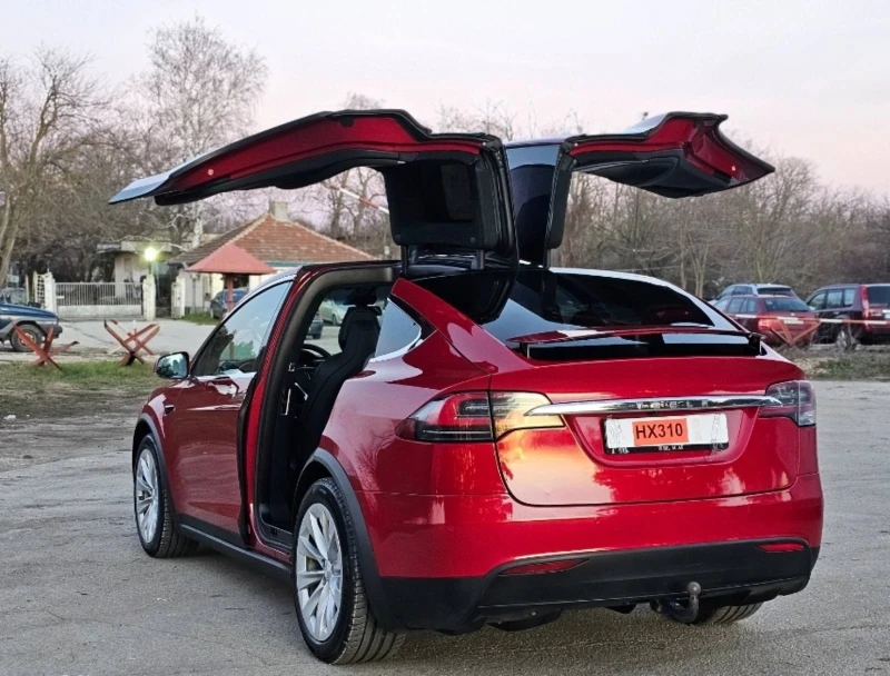 Tesla Model X X90D Гаранция, Безплатно Зареждане, снимка 8 - Автомобили и джипове - 48431381