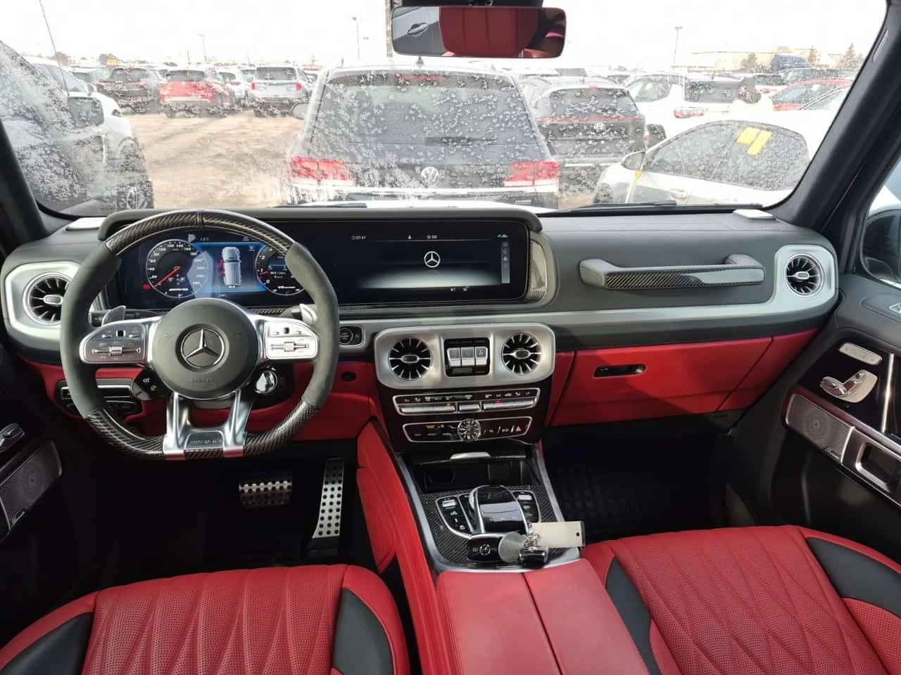Mercedes-Benz G * AMG 63 * CARFAX * ЧЕРВЕН САЛОН * , снимка 11 - Автомобили и джипове - 53977131