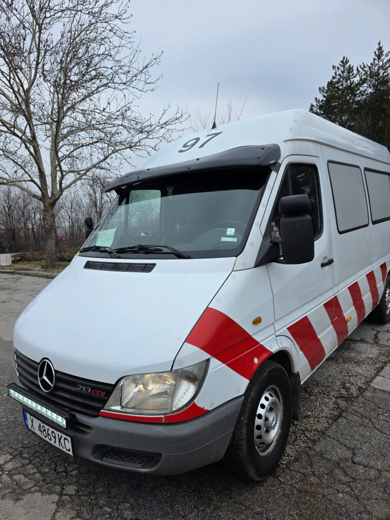 Mercedes-Benz Sprinter 213 пътнически, снимка 2 - Бусове и автобуси - 49301791