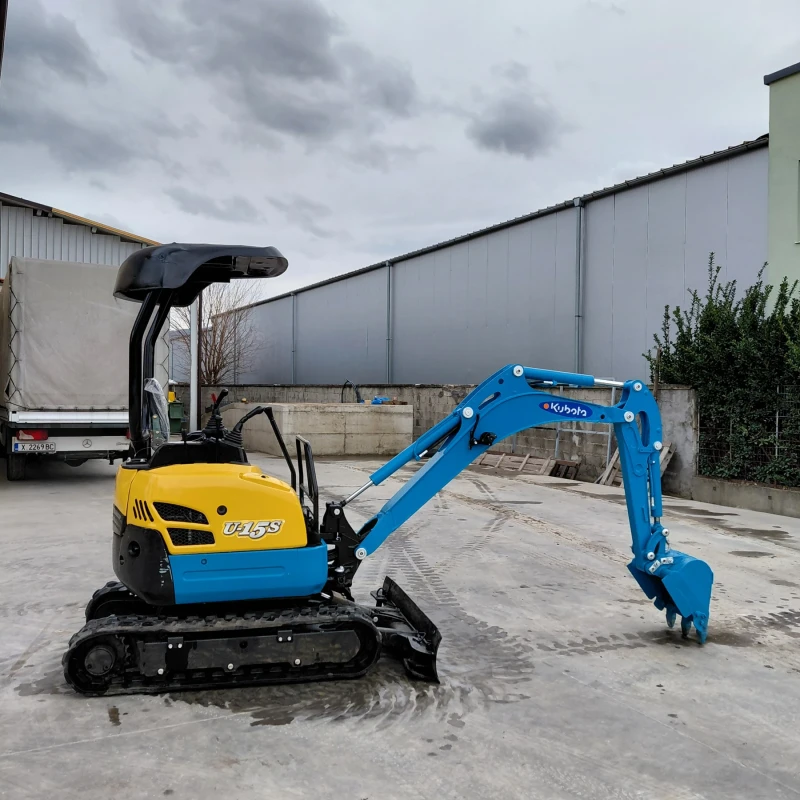 Багер Kubota U15-3S * РАЗШИРЯЕМИ ВЕРИГИ * НАЛИЧЕН * , снимка 6 - Индустриална техника - 51578569