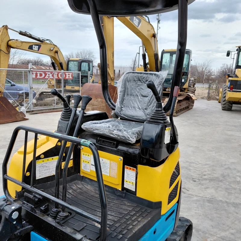 Багер Kubota U15-3S * РАЗШИРЯЕМИ ВЕРИГИ * НАЛИЧЕН * , снимка 12 - Индустриална техника - 51578569