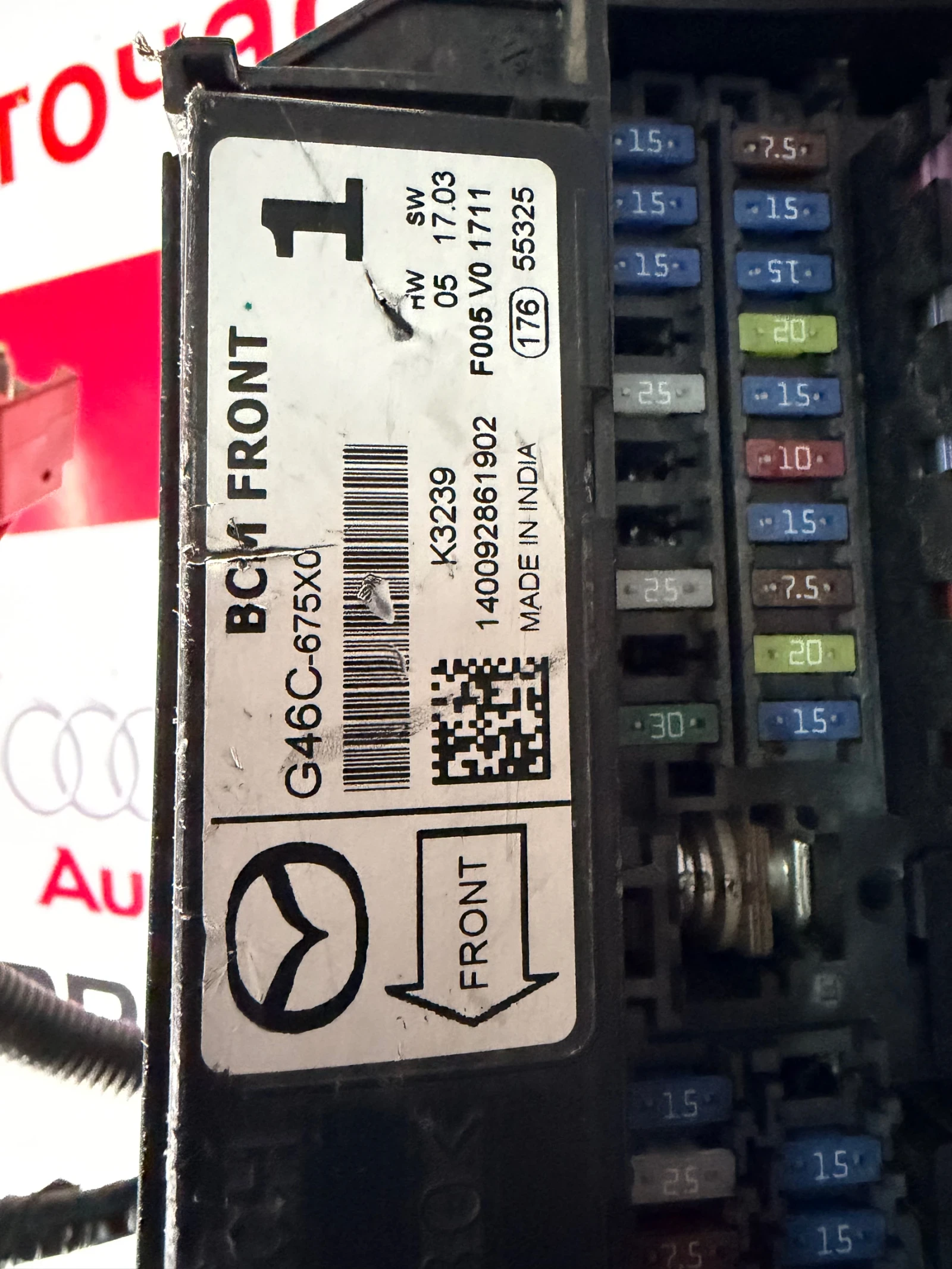 G46C-675X0  ����� BCM FRONT  MAZDA CX5 2015 F005V01711 | Mobile.bg � ����������� 2