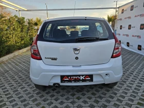 Dacia Sandero 1.4i-75кс= ФАБРИЧНА ГАЗ= КЛИМАТИК, снимка 4