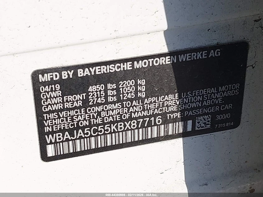 BMW 530 2.0l I, снимка 9 - Автомобили и джипове - 53907207