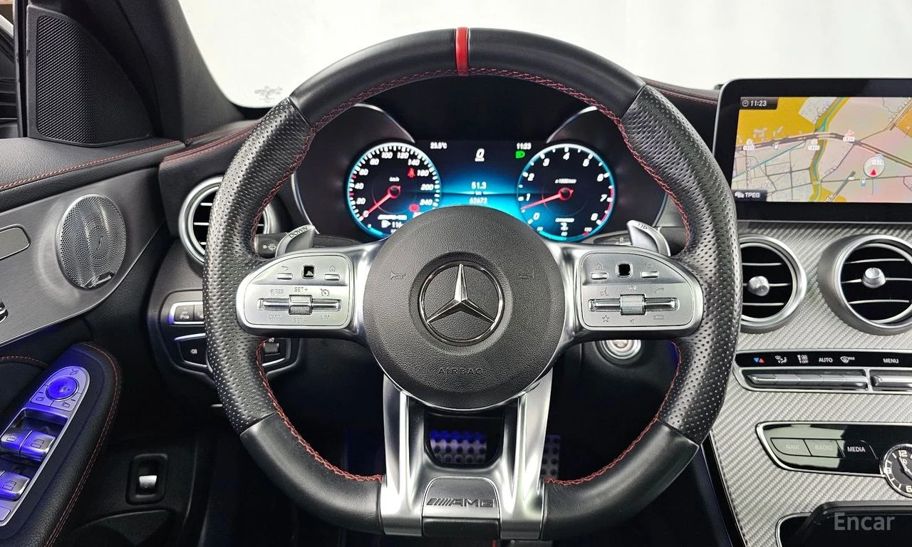 Mercedes-Benz C 43 AMG FACELIFT* 4MATIC* ДИСТРОНИК* ХЕДЪП* 360КАМЕРА* , снимка 7 - Автомобили и джипове - 55396012