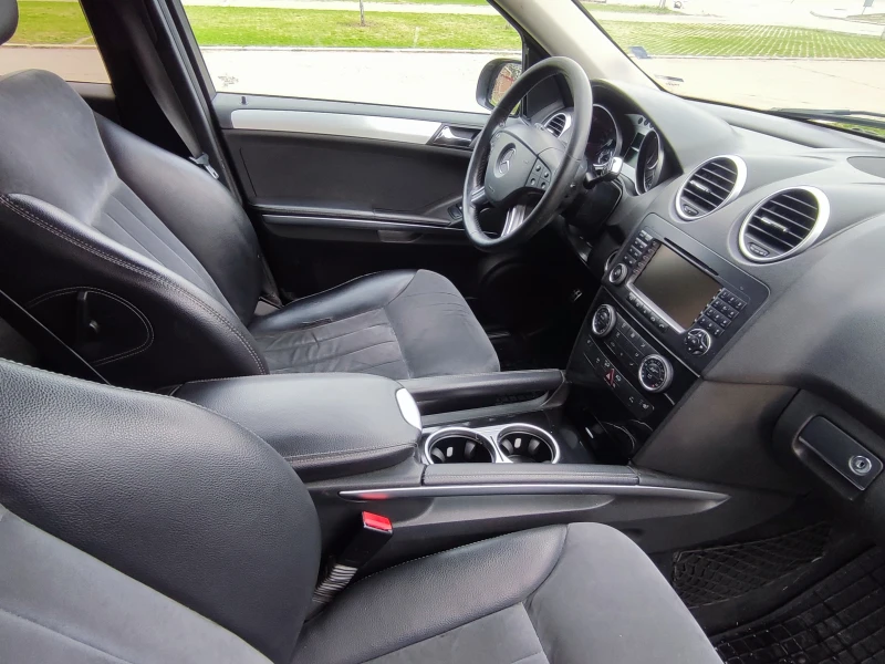 Mercedes-Benz ML 320 CDI-4MATIC-SPORT-АВТОМАТИК-НАВИГАЦИЯ-ПРУЖИНИ, снимка 11 - Автомобили и джипове - 52657287