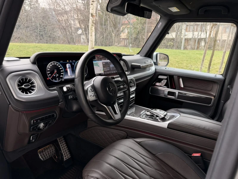 Mercedes-Benz G 500 AMG LINE / DESIGNO / 360 КАМЕРИ, снимка 9 - Автомобили и джипове - 52879180