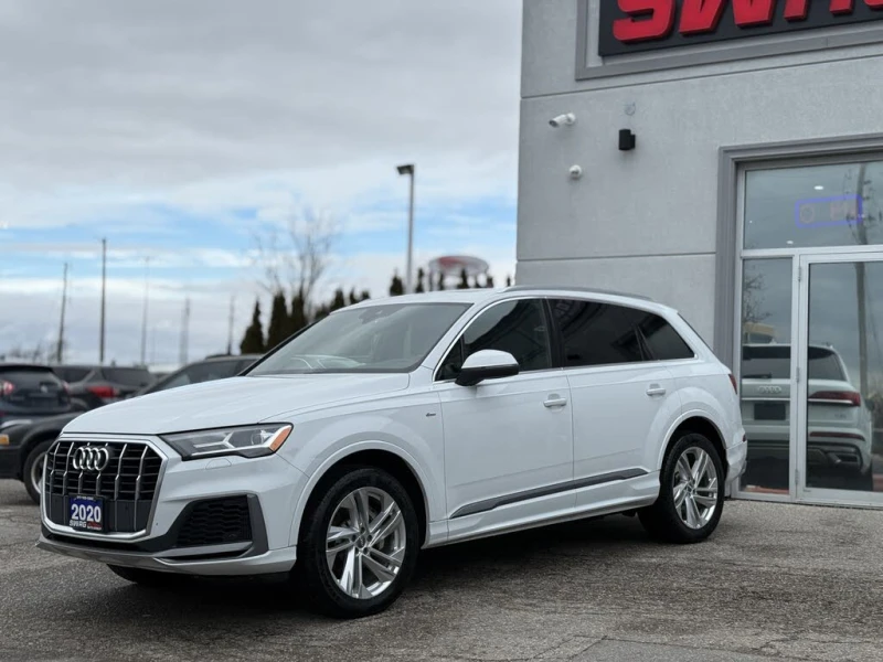 Audi Q7 55TFSI* MATRIX* 360КАМЕРА* LANE* ASSIST* ПАНОРАМА*, снимка 3 - Автомобили и джипове - 53262852