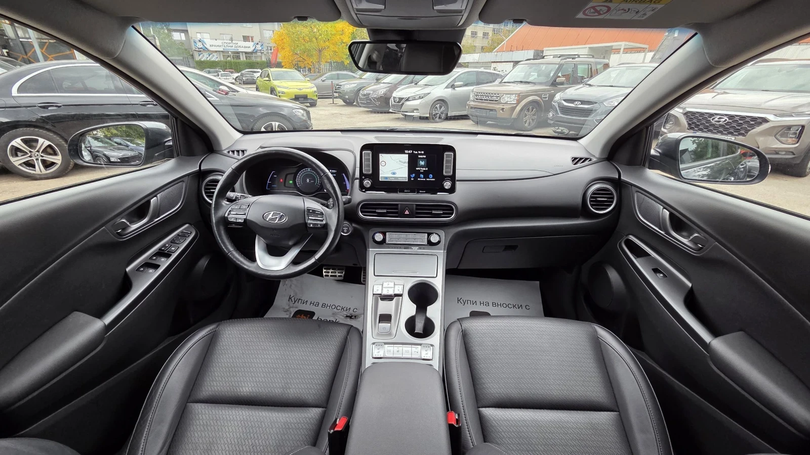 Hyundai Kona 64KWh/SOH100%/Premium, снимка 12 - Автомобили и джипове - 54830437