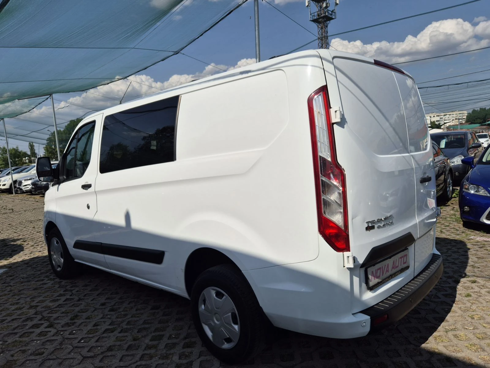 Ford Transit Custom 2.0D-2019г-FACE LIFT-LED-ТОВАРОПЪТНИЧЕСКИ- - изображение 2