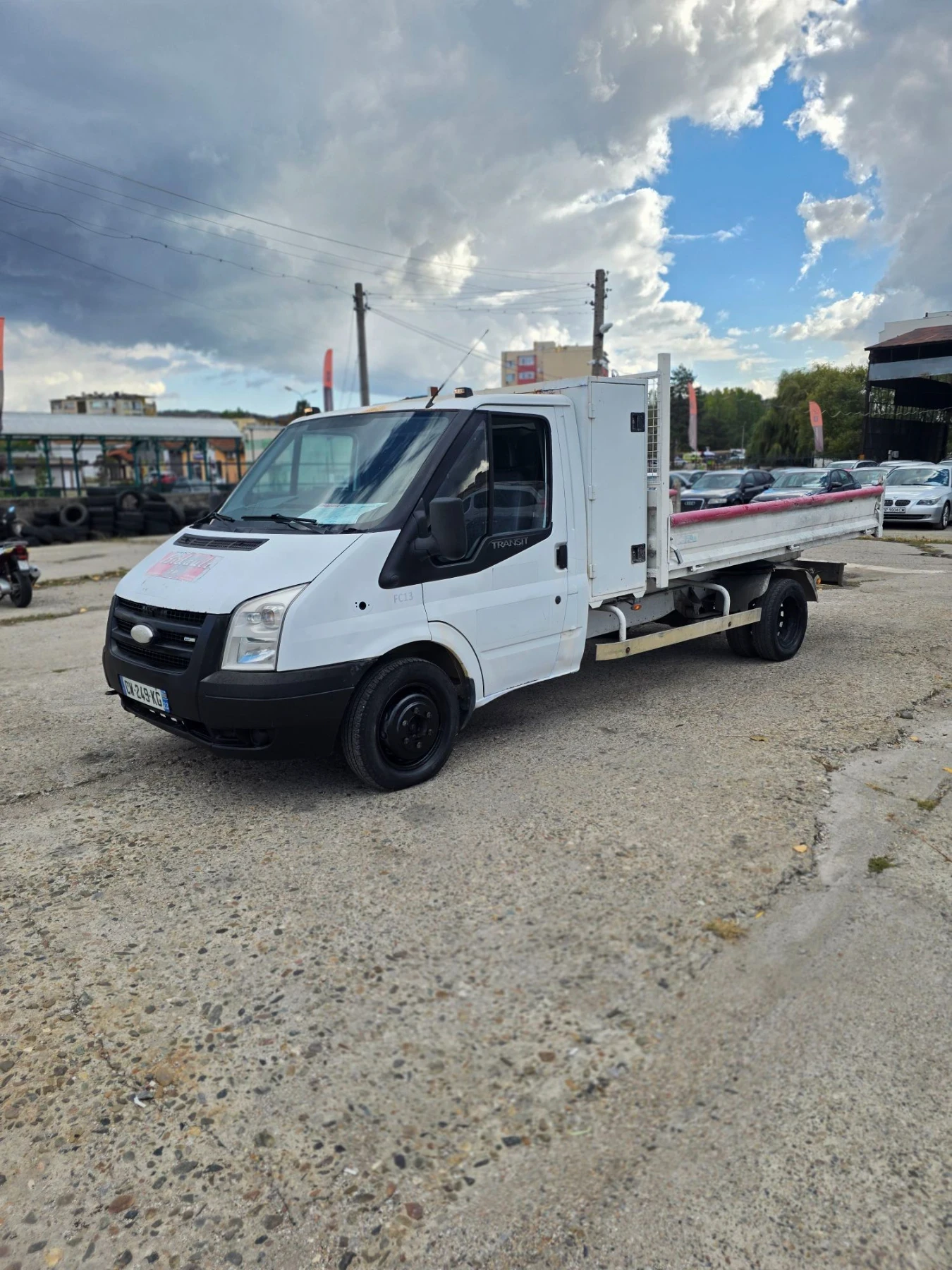 Ford Transit 2.4tdci 2на гума Самосвал, снимка 7 - Бусове и автобуси - 56588348