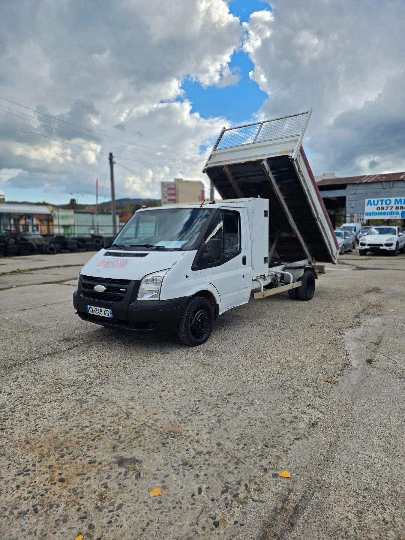 Ford Transit 2.4tdci 2на гума Самосвал, снимка 2 - Бусове и автобуси - 56588348