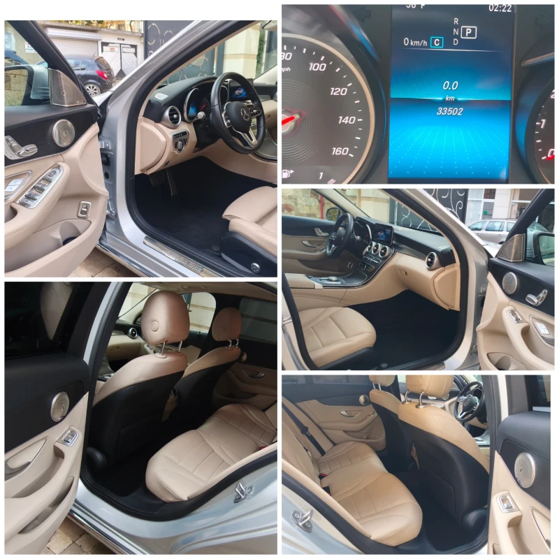 Mercedes-Benz C 300 33 500km.Facelift 2.0turbo 9G.tronic, снимка 10 - Автомобили и джипове - 52576384
