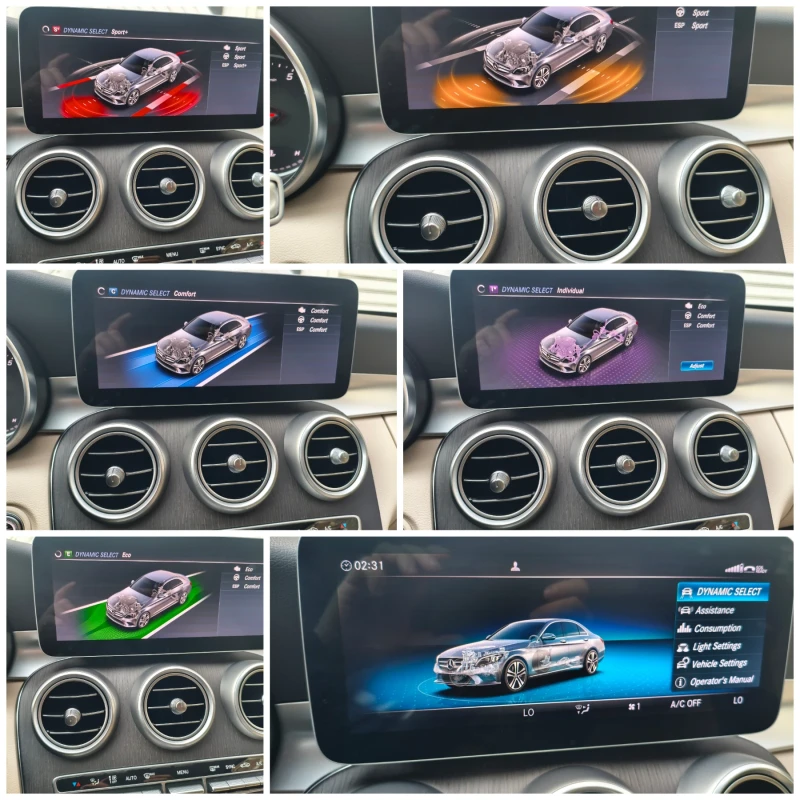 Mercedes-Benz C 300 33 500km.Facelift 2.0turbo 9G.tronic, снимка 12 - Автомобили и джипове - 52576384