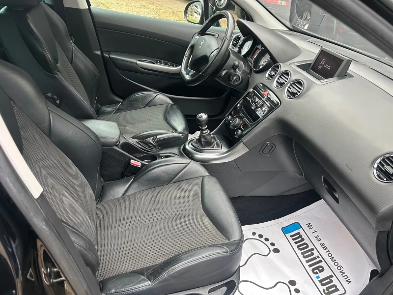 Peugeot 308 2013-КОЖА-ЛЕД-КСЕНОН-ПАНОРАМА!, снимка 17 - Автомобили и джипове - 52716778