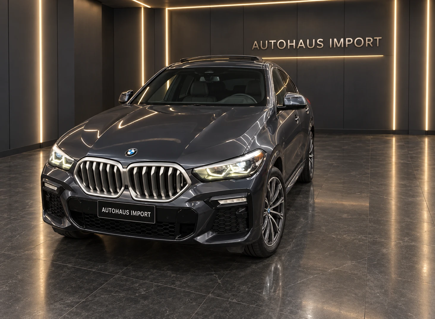BMW X6 M-Sport* 40i* xDrive* GESTURE* HEAD UP* MULTI-SEAT, снимка 1 - Автомобили и джипове - 55963571
