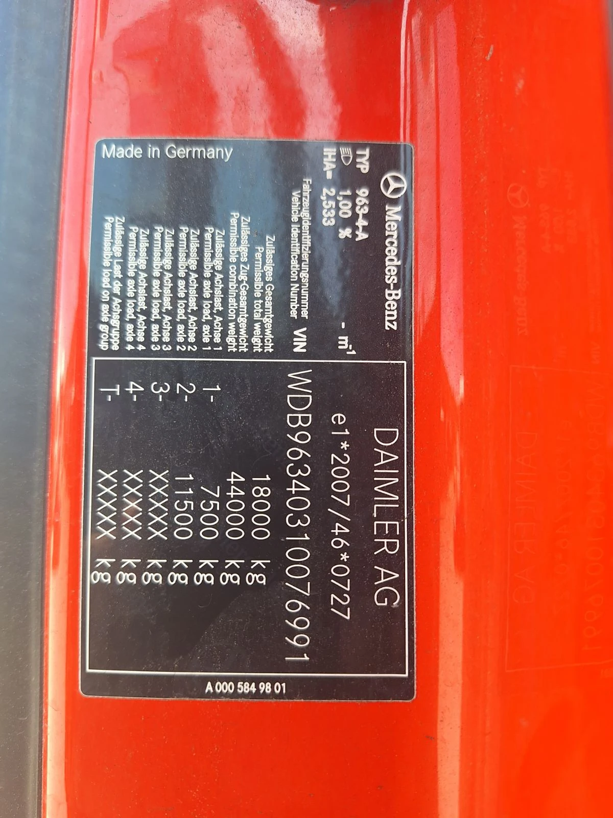 Mercedes-Benz 1844 1845 - изображение 4