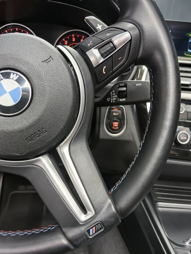 BMW 430 M-PACK* CABRIO* CARPLAY* РЕГ* НАВИ* ТЕМПОМАТ* ТОП, снимка 14 - Автомобили и джипове - 51836925