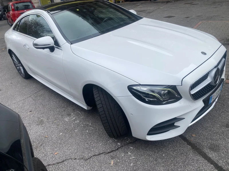 Mercedes-Benz E 220 AMG / 4 MATIC / BURMASTER / ПАНОРАМА / ПОДГРЕВ , снимка 4 - Автомобили и джипове - 52500346