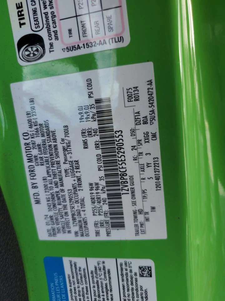 Ford Mustang GT * * CARFAX * *  * *  | Mobile.bg   12