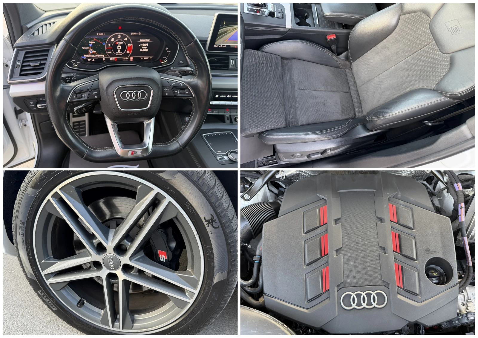 Audi SQ5 3.0BITDI* MILD HYBRID* DISTRONIC* , снимка 15 - Автомобили и джипове - 54235196