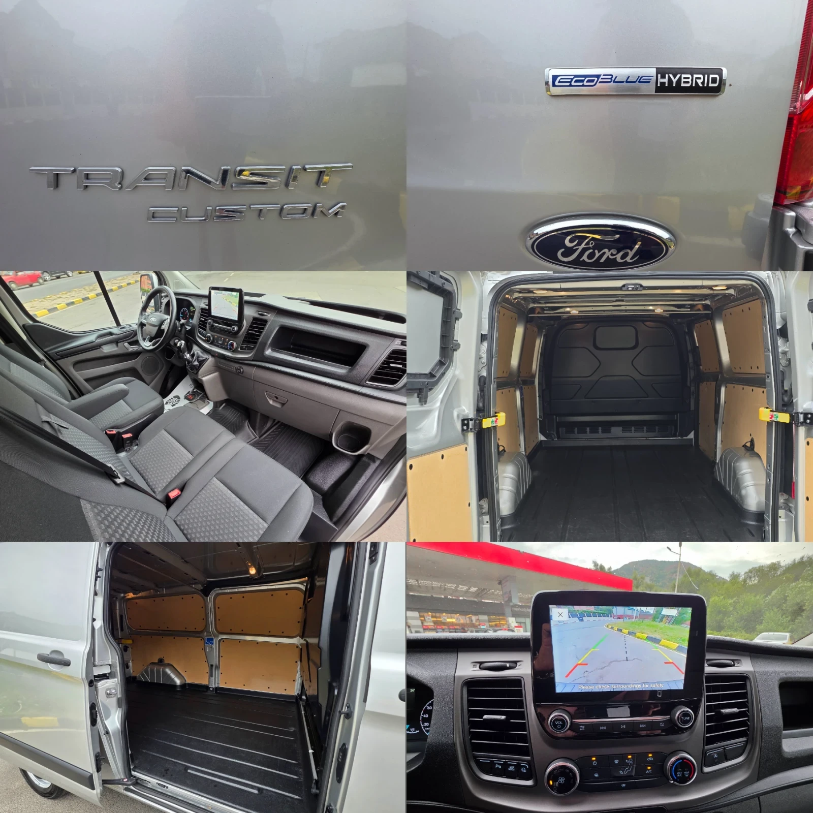 Ford Transit Custom Топ състояние , снимка 16 - Бусове и автобуси - 56046401